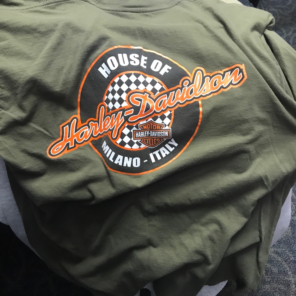 Harley Davidson House Of Harley Milan Italy.